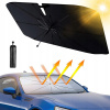 Slnečná clona, ochrana proti slnku, slnečník do auta, 135 x 73 cm