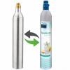 Napĺňanie fliaš saturátorov plynom CO2 Philips