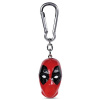 Prívesok na kľúče 3D Deadpool hlava