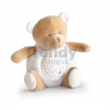 Plyšový medvedík so svetlom a zvukom Bear Nightlight Doudou et Compagnie hnedý 20 cm od 0 mes