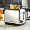 RUSSELL HOBBS Adventure Brushed Toaster 850 W - elektrický hriankovač / opekač na sendviče z nehrdzavejúcej ocele