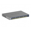 Netgear 48-Port Gigabit Ethernet, PoE+, Smart Switch, Cloud Management, 4 SFP+ Ports (380W) - GS752TXP