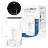 Filtračná kanvica Wessper D2 Borosilicate FutureFlow 3,3 l čierna