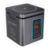Blitzwolf BW-i113 GaN, USB-A, 3xUSB-C, 105W síťová nabíječka