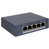 Sieťový prepínač Hikvision DS-3E0505-O čierny Gigabit (DS-3E0505-O)