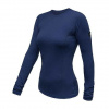Tričko Sensor Merino Active - Dámske dl. rukáv Deep Blue M