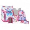SPIRIT Školská taška s magnet. prackou UNICORN MAGIC 3D 5-dielny set
