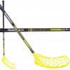 FLOORBEE Falcon SEMI 27 Carbon Composite žltá / čierna, Pravá (pravá ruka dole), 104cm (=114cm)
