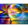 Norimpex Diamantové maľovanie Plavba pod farebným nebom 40x30cm