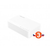 S105 5 x 10/100 Mb/s Mini Eco Switch, Desktop, Auto MDI/MDIX, do 1,5 Watt, fanless (75010105)