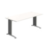 OFFICE PRO s.r.o. HOBIS kancelársky stôl pracovný rovný - FS 1800, biela