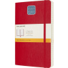 Moleskine classic, zápisník rozšírený veľký/A5 linkovaný, šarlátovo červená