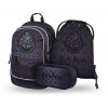 BAAGL SET 3 Core Harry Potter Bradavice černý: batoh, penál, sáček