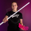 SALMING Q-Series Carbon Pro F29 White-Magenta 92cm (=103cm)