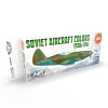 Sada akrylových farieb AK Interactive 3GEN - Soviet Aircraft Colors 1930s-1941