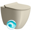 GSI PURA COLOR PURA WC misa stojaca, Swirlflush, 36x55cm, spodný/zadný odpad, creta dual-mat 880308