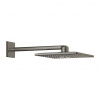 GROHE Rainshower SmartActive 310 Cube - Hlavová sprcha, 2 prúdy, so sprchovým ramenom, kartáčovaný Hard Graphite 26479AL0