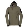 Northfinder Pánska outdoorová softshellová bunda s odnímateľnou kapucňou GIULIO olive L BU-5245OR