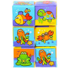 Playgro Mäkké penové kocky 9321104811707