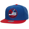 Winnipeg Jets čiapka flat šiltovka NHL Team 2 Tone 2.0 Snapback