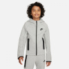 Nike Sportswear Tech Fleece Full-Zip Hoodie Juniors Grey/Black 9-10 rokov