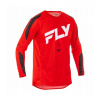 Dres EVOLUTION, FLY RACING - USA 2025 (červená/bílá/černá) XL
