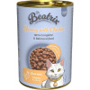 Beatrix Konzerva pre mačky Adult s kuracím, 415 g