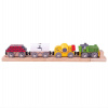 Bigjigs Rail Drevený stavebný vlak Bigjigs Rail