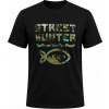 Tričko LK Baits Street Hunter Čierne/Camo Vel. M