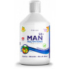 Swedish Nutra Multivitamín pre mužov 50+ 500ml (Doplnok výživy pre mužov vo veku 50+. Obsahuje vitamíny a minerály.)