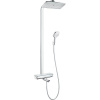 HANSGROHE Raindance E Showerpipe nástenný sprchový systém s vaňovým termostatom, horná sprcha 1jet 360 x 190 mm, ručná sprcha 3jet, chróm, 27113000