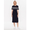 Tommy Hilfiger dámske tmavomodré šaty WW0WW37850 S