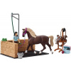 Schleich 42104 Umývací kút klubový s príslušenstvom, 24,5 x 19 x 6,6 cm