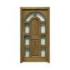 Vchodové dvere BB 121 drevené 110x210,5 cm L dub