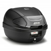 E300NT2B TECH kufor GIVI čierny, číre odrazky, nové zatváranie (Monolock s platňou), objem 30 litrov.