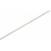 LUX Polypropylénové lano pletené biele, pr. 6 mm - metráž