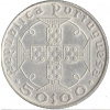 Stříbrná mince 50 Escudos Svatý Tomáš a Princův ostrov 1970