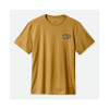 BRIXTON tričko - Muskie S/S Stt Dijon Worn Wash (BJNWW) veľkosť: M