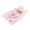 Llorens 63556 NEWBORN DIEVČATKO - realistická bábika bábätko s celovinylovým telom - 35 cm