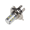 LED H4 biela, 10-30V, 12SMD 5630 + 3W