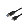 PREMIUMCORD Kabel USB 3.0 A - Micro B 3m, propojovací (M/M) ku3ma3bk