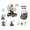 Venicci TINUM UPLINE 2 kombinovaný kočík + autosedačka Pebble 360 Pro2, STONE BEIGE