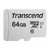 TRANSCEND MicroSDXC karta 64GB 300S, UHS-I U1 + adaptér TS64GUSD300S-A