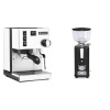Rancilio Silvia BC, white + ECM S-Automatik 64, anthracite
