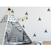 Samolepky - Teepee farba: modrá