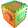 Penové puzzle Luxuma s písmenami a číslami, 36 dielikov