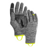 Rukavice Ortovox FLEECE LIGHT GLOVE - tmavo šedá XXL