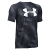 Detské tričko Under Armour BIG LOGO Print Šedo / čierne S