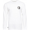 pánske tričko VANS OFF THE WALL SLANTED CHECKER LS White M