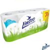 LINTEO® Toaletní papír LINTEO® Classic bílý, 2 vrstvy / 150 útržků / 15 m, 8 rolí